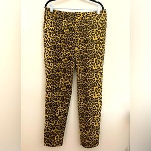 Fall Work Closet- 8: Banana Republic Leopard Printed Pants